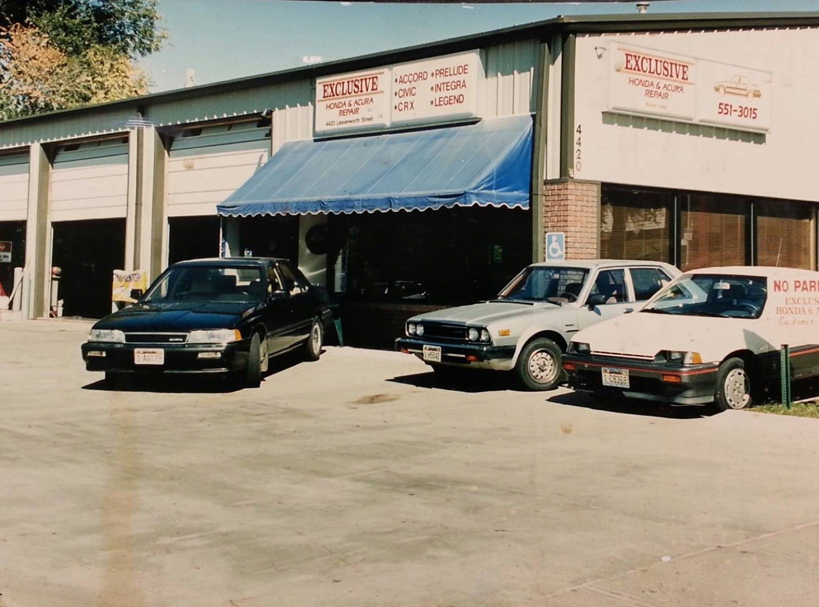Original Exclusive Repair location shop front.